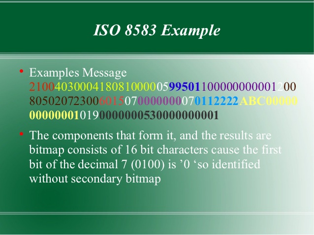 iso 8583 bitmap ascii character